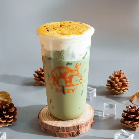 Hình ảnh Matcha kem trứng nướng
