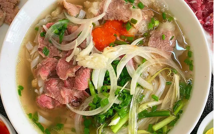 Hình ảnh Phở tái bắp