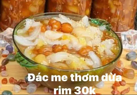 Hình ảnh Đác me thơm dừa rim