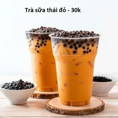Hình ảnh TRÀ SỮA THÁI ĐỎ