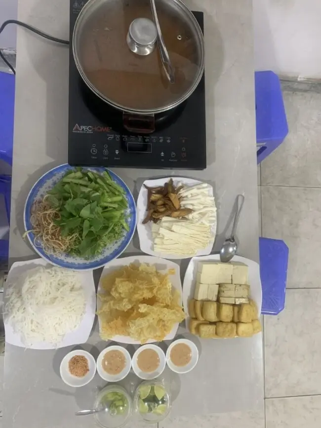Hình ảnh Lẩu chay 4 người ăn
