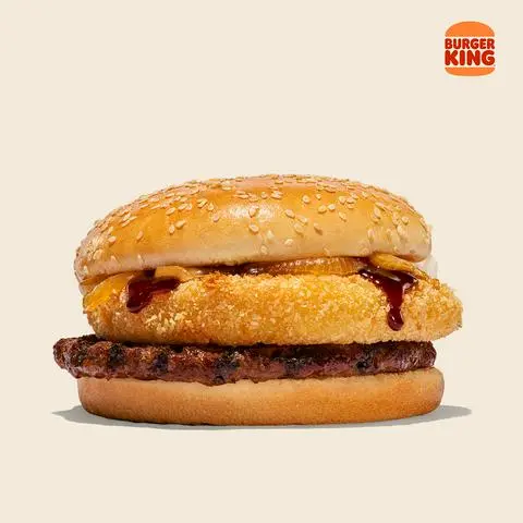 Hình ảnh Cheese Ring Beef Burger
