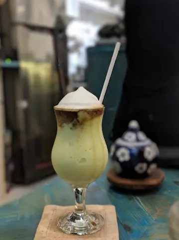 Hình ảnh Việt quất latte matcha