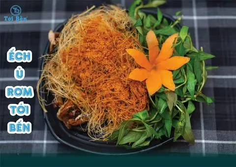 Hình ảnh Ếch ủ rơm Tới Bến