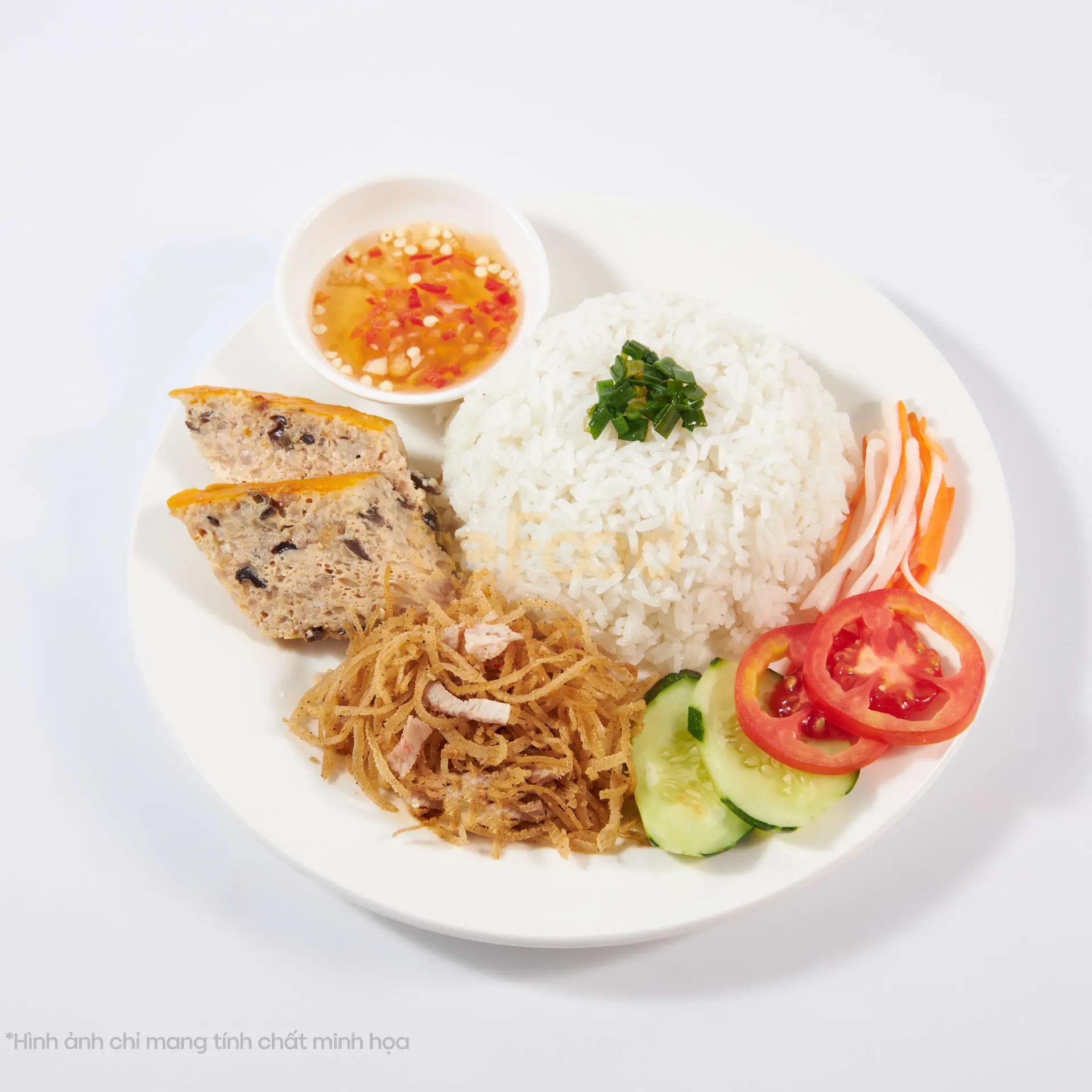 Hình ảnh Cơm bì chả