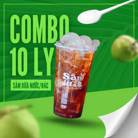 Hình ảnh Sâm dừa đác - dừa nước - 10 ly