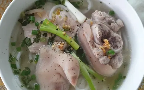 Hình ảnh Bánh canh Trảng Bàng giò gân