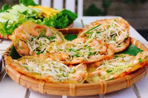 Hình ảnh Combo 5 cái bánh xào giòn tôm nhảy