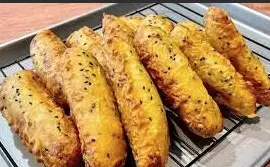 Hình ảnh 5 chuối chiên phô mai