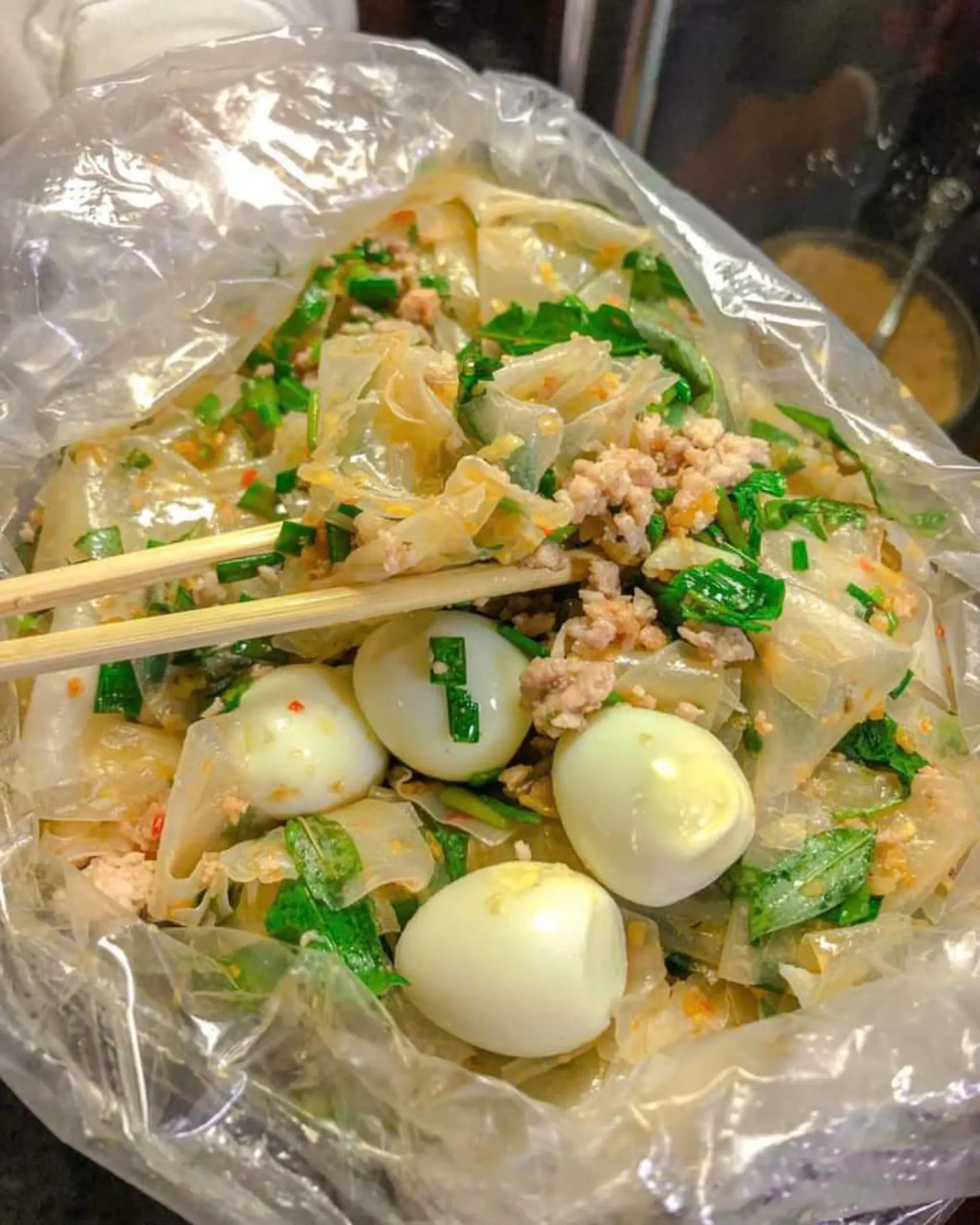 Hình ảnh Bánh tráng thịt bằm