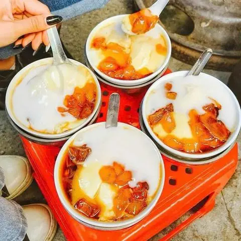 Hình ảnh Tàu hũ nước đường gừng