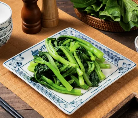 Hình ảnh Cải ngồng luộc