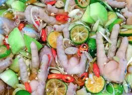Hình ảnh Chân gà xả tắc