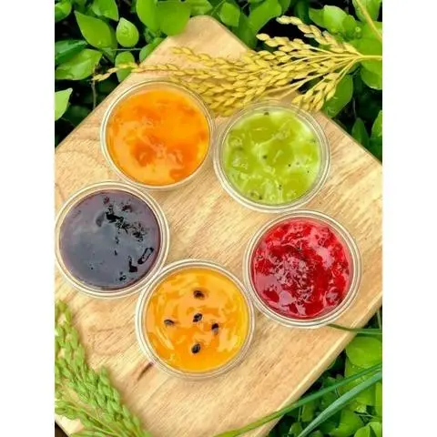 Hình ảnh Set 5 hộp pana cotta mix vị