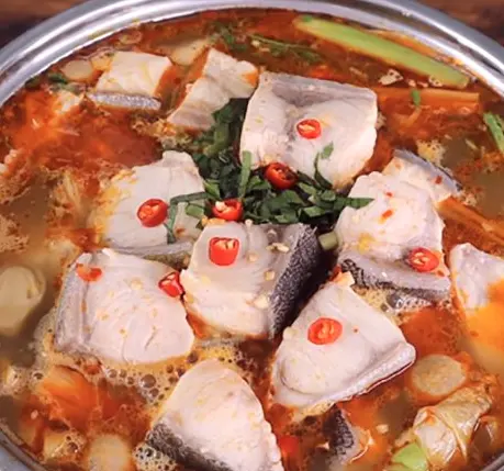 Hình ảnh Lẩu cá bốp - thịt