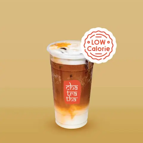 Hình ảnh Latte Thái đỏ - low-calorie Thai red latte