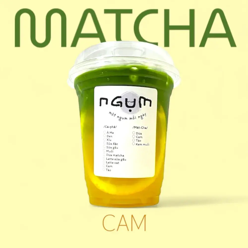 Hình ảnh Matcha cam