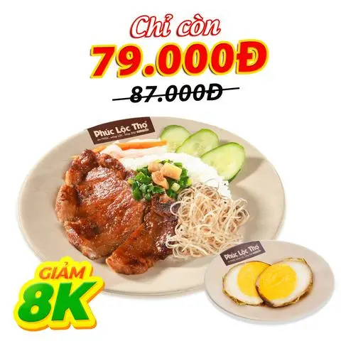 Hình ảnh Cơm Sườn Bì Trứng Kho