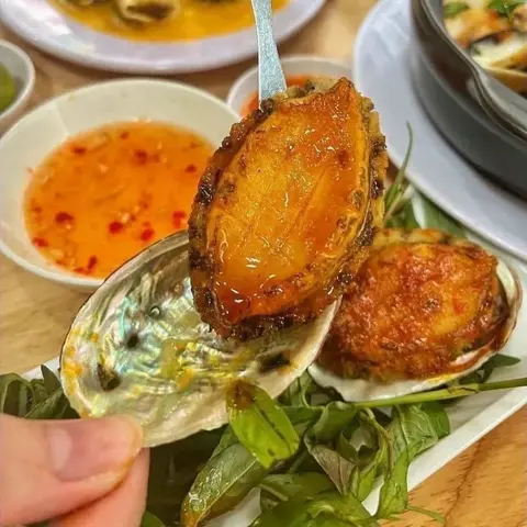 Hình ảnh Combo 2 bào ngư nướng muối ớt