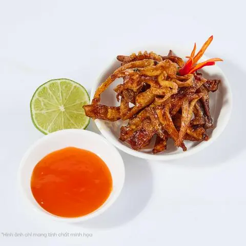 Hình ảnh Khô mực chiên mắm