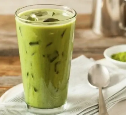 Hình ảnh Khoai môn matcha latte