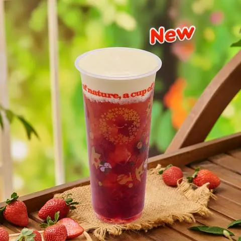 Hình ảnh Oolong Dâu Tây Kem Phô Mai