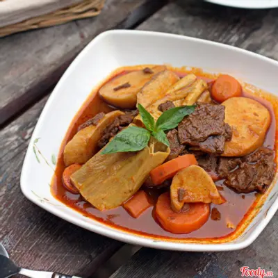 Hình ảnh Hủ tiếu bò kho chay