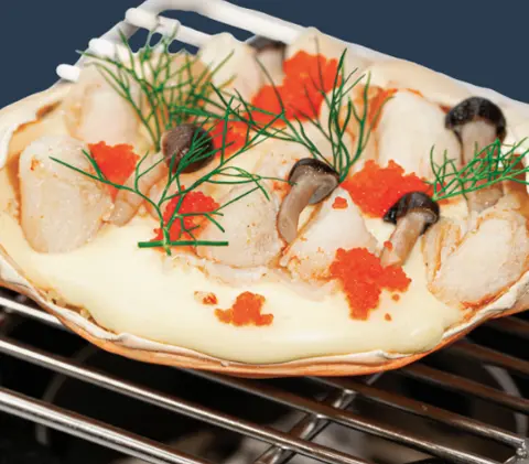 Hình ảnh Baked crab with cheese