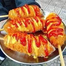 Hình ảnh Hotdog hàn quốc