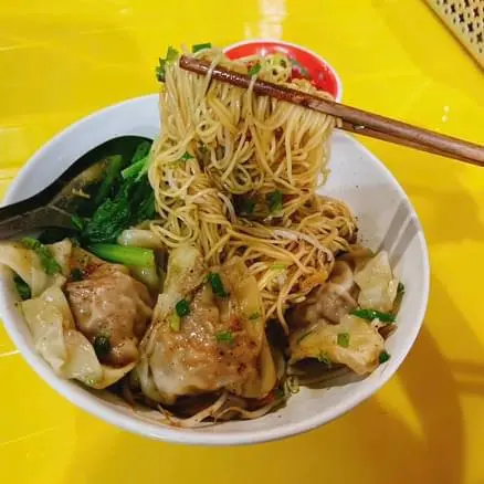 Hình ảnh Mì Sủi Cảo Khô Sốt Dầu Hào