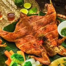 Hình ảnh Gà nướng muối ớt không cay