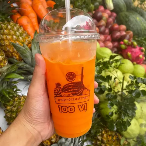 Hình ảnh Cam - Thơm - Cà Rốt - Sơ Ri
