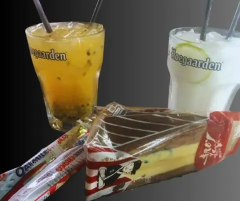 Hình ảnh Combo sắn dây - chanh dây - bánh