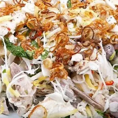 Hình ảnh 1 gỏi gà - 1 cháo huyết