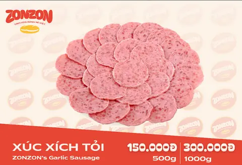Hình ảnh Xúc xích tỏi