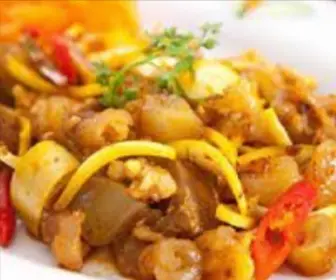 Hình ảnh Đuôi bê xào sa tế