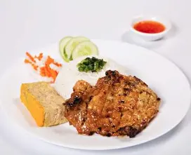Hình ảnh Cơm sườn chả