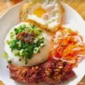 Hình ảnh Cơm Sườn Non Nướng - ốp la