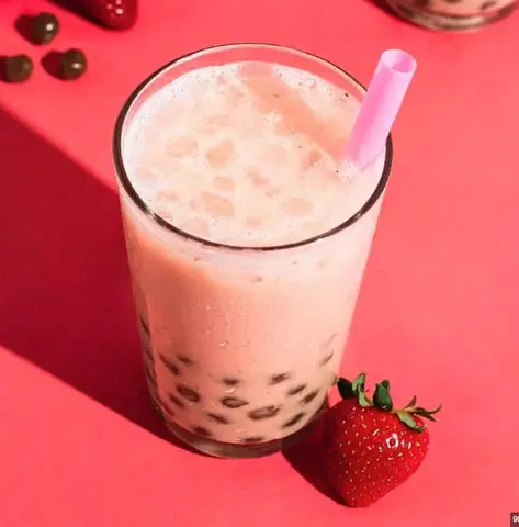 Hình ảnh Trà sữa dâu