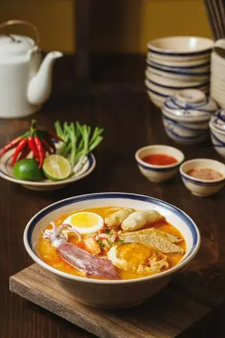 Hình ảnh Bánh canh ghẹ mực