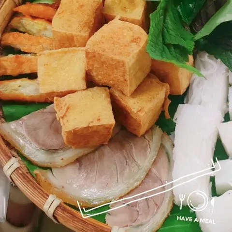 Hình ảnh Bún đậu thịt - chả cốm