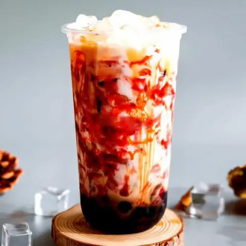 Hình ảnh Sữa tươi việt quất