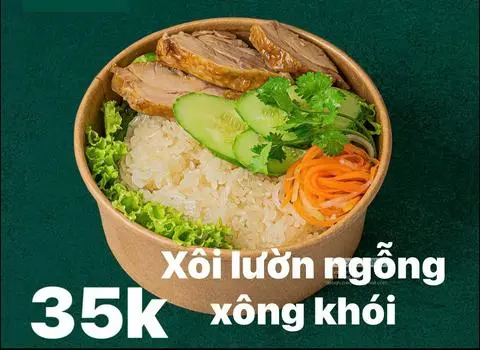 Hình ảnh Xôi lườn ngỗng xông khói