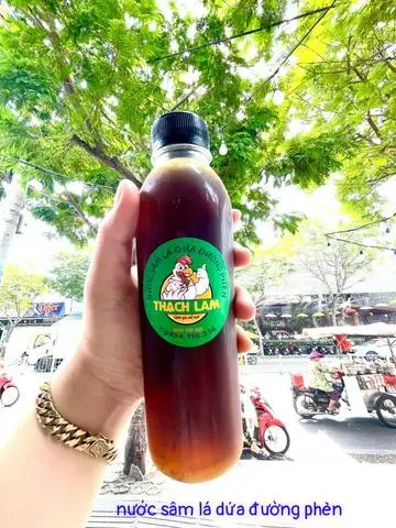 Hình ảnh Nước sâm lá dứa đường phèn