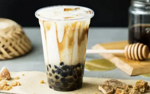 Hình ảnh Sữa tươi trân châu đường đen