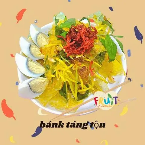 Hình ảnh Bánh tráng trộn full topping