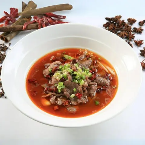 Hình ảnh Bò nấu cay Tứ Xuyên
