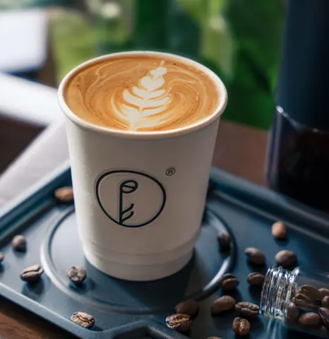 Hình ảnh Phê Latte (hạt Ro, Ara) - Nóng