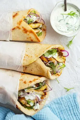 Hình ảnh Shawarma chay - vegan