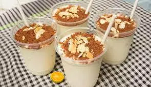 Hình ảnh Sinh tố dừa cacao